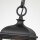 Lampe dextérieur noire L : 18 cm H : max. 141,2 cm E27