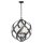 Lampe à suspendre ronde Ø50 cm 4x E14 Outdoor Terrasse