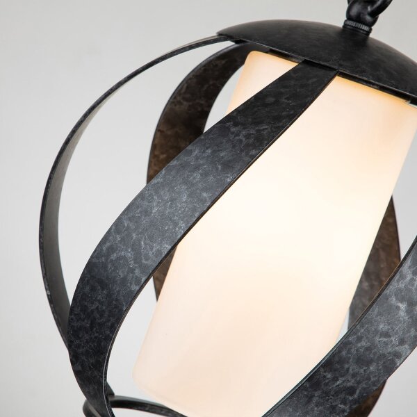 Lampe dextérieur verre métal E27 IP44 H : max. 287,3 cm Moderne
