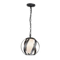 Lampe dext&eacute;rieur verre m&eacute;tal E27 IP44 H :...