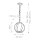 Lampe dextérieur verre métal E27 IP44 H : max. 287,3 cm Moderne