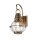 Applique extérieure aluminium verre H : 40,5 cm IP44 LOUIS