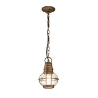 Suspension ext&eacute;rieure aluminium verre L : 17,8 cm...