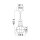 Suspension extérieure aluminium verre L : 17,8 cm rond IP44
