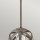 Suspension extérieure ronde Ø 25,5 cm E27 IP44 en fer antique