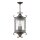Suspension extérieure verre aluminium E14 IP44 30,1 cm de large