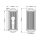 Applique extérieure verre aluminium E27 IP44 hauteur 38,3 cm