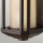 Applique extérieure petite H : 29,2 cm Alu Verre E27 IP44 Rétro