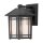 Lampe dextérieur murale E27 IP44 H : 24,8 cm Aluminium Verre