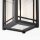 Lampe à suspendre extérieure Vintage E27 IP44 noire réglable en hauteur