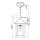 Lampe à suspendre extérieure Vintage E27 IP44 noire réglable en hauteur