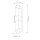 Applique extérieure LED Up Down 52 cm de haut Noir IP44 3000 K