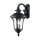 Lampe dextérieur Mur Noir IP44 H : 47 cm Vintage robuste