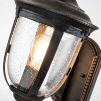 Lampe dextérieur murale IP44 H : 41,5 cm Rustique...