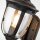 Lampe dextérieur murale IP44 H : 41,5 cm Rustique verre alu en bronze