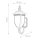 Applique extérieure verre aluminium IP44 H : 54,3 cm en bronze