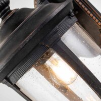 Lampe murale extérieure IP44 54,3 cm de haut en...