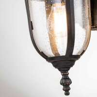 Applique extérieure en bronze verre alu IP44 41,5...