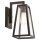 Lampe dextérieur mur 29 cm de haut verre aluminium E27 IP44