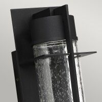 Applique LED extérieure alu verre H : 36,6 cm IP44...