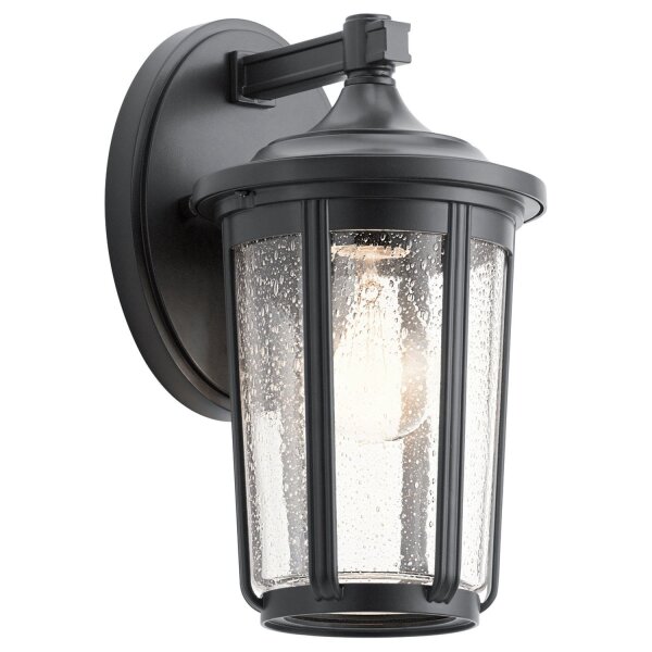 Applique extérieure Noir Vintage E27 IP44 27,9 cm de haut