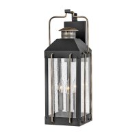 Applique extérieure Vintage E14 IP44 H : 61 cm Alu...