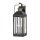 Applique extérieure Vintage E14 IP44 H : 61 cm Alu Verre
