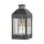 Lampe dextérieur E27 mur verre aluminium IP44 hauteur 34,4 cm
