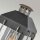 Lampe dextérieur E27 mur verre aluminium IP44 hauteur 34,4 cm