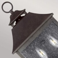 Lampe dextérieur mur acier inoxydable verre IP44...