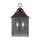 Lampe dextérieur mur acier inoxydable verre IP44 43,2 cm de haut Vintage
