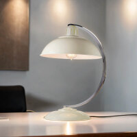 Lampe de table SECRETER Cr&egrave;me Bauhaus Lampe Bureau