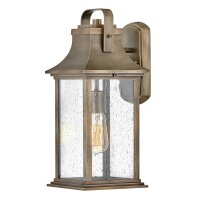 Applique murale extérieure aluminium verre E27...