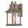 Applique murale extérieure E27 IP44 H : 34,9 cm en bronze vintage
