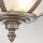 Lampe dextérieur plafond rond L : 30,5 cm 3x E14 IP44 Vintage