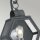 Applique murale extérieure Noir E27 IP44 48 cm de haut Vintage