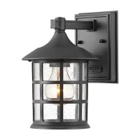 Lampe dextérieur murale E27 IP44 H : 23,8 cm Noir...