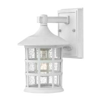 Applique extérieure H : 23,8 cm IP44 Blanc E27...
