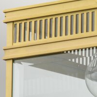 Lampe dextérieur laiton véritable verre 30...