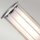 Borne déclairage en acier inoxydable teck bois IP55 hauteur 70 cm faible éblouissement