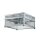 Plafonnier extérieur laiton verre E27 IP44 30 cm de large