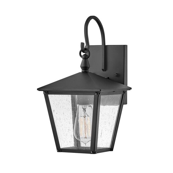 Lampe dextérieur murale IP44 35,1 cm de haut Noir E27 Rustique
