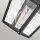 Lampe dextérieur murale IP44 35,1 cm de haut Noir E27 Rustique