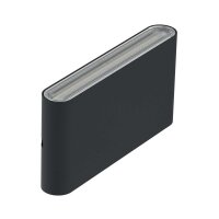 Applique murale LED extérieure IP65 Up Down Noir...