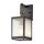 Applique vintage extérieure alu verre E27 IP44 H : 31,6 cm