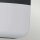 Lampe LED dextérieur murale 24 cm de haut IP65 blanc chaud résistant aux intempéries