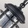 Suspension extérieure ajustable E27 IP44 Noir Maritim