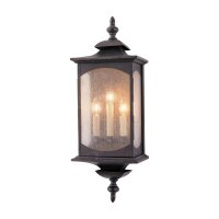 Applique extérieure grande H : 63,8 cm Verre Alu...