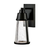 Applique murale extérieure GU10 IP44 H : 30,7 cm Noir