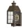 Lampe dextérieur murale en laiton verre E27 IP44 34,2 cm de haut